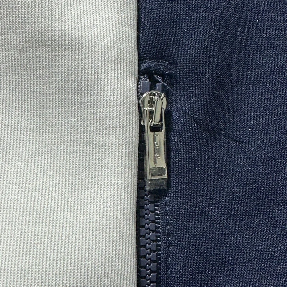L-RL ACTIVE‎ RALPH LAUREN JACKET FULL ZIP EMBROIDERED LOGO XL Hidden Hood